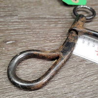 SS Dogbone Western Bit *fair, v.rusty, scuffs, chips
