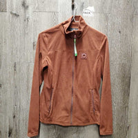 Light Fleece Sweater - Jacket, zip *vgc, hairy
