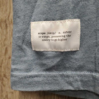 SS T Shirt *gc, mnr pits, rubs, pills, hairy & cracking logo
