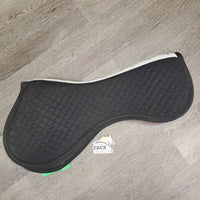 Non Slip Shimmable Quilt Half Pad *vgc, mnr dirt, hair, threads, rubs, stains, faded