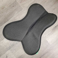 Non Slip Shimmable Quilt Half Pad *vgc, mnr dirt, hair, threads, rubs, stains, faded
