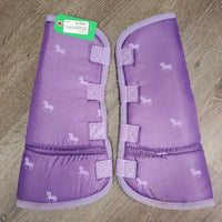 Front & Hind Shipping Boots *vgc, mnr dirt, stains & hairy, older