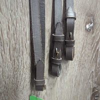 Rsd Bridle, Braided Reins *gc/fair, NO Nose, v.dry, v.stiff, mnr dirt, rubs, scrapes
