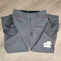 Euro Seat Breeches *vgc, seam puckers, mnr rubs, pills & stains
