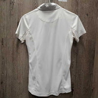 SS Sun Show Shirt, snaps, snap collar *gc, dingy, snags, stains, seam puckers, crinkled
