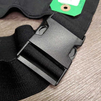 Lycra Shoulder Guard, buckle *gc, clean, rubs, v.pilly, unstitched & curled seams, loose buckle
