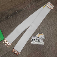 Nylon Elastic Adjustable Surcingle Belt *gc, rubs, pills, hair, dingy?
