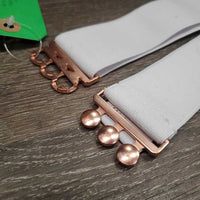 Nylon Elastic Adjustable Surcingle Belt *gc, rubs, pills, hair, dingy?
