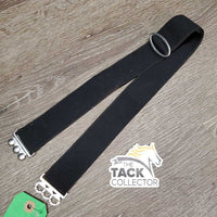 Nylon Elastic Adjustable Surcingle Belt *gc, rubs, pills & hair
