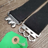 Nylon Elastic Adjustable Surcingle Belt *gc, rubs, pills & hair
