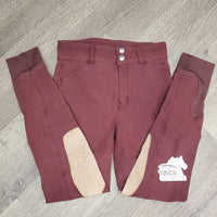 JUNIORS Euroseat Breeches *vgc, mnr faded, rubs, threads & pills
