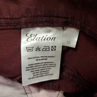JUNIORS Euroseat Breeches *vgc, mnr faded, rubs, threads & pills
