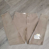JUNIORS Hvy Cotton Breeches, Pull O *gc/fair, seam holes, faded, v.stained seat & legs, rubs, pills
