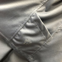 JUNIORS SS Mesh Sun Shirt, 1/4 Zip Up *gc, v.rubbed & pilly shoulder