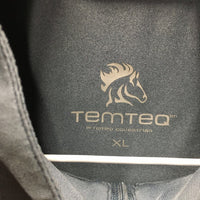 LS Sun Shirt, 1/4 Zip Up, Mesh Sleeves *gc, broken pit elastics, mnr snags
