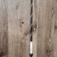 v.fine Riding Whip - Crop, end cap *gc, bent flapper, no strap, dented cap