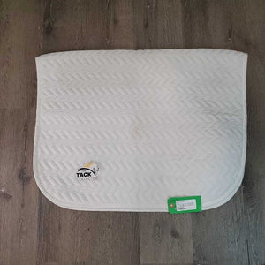 Thin Quilt Baby Saddle Pad, "Springbank Pony Club" *vgc, clean, mnr stains, hair, pills