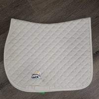 Quilt Jumper Saddle Pad *gc, clean, pills, mnr dingy, stains, puckers
