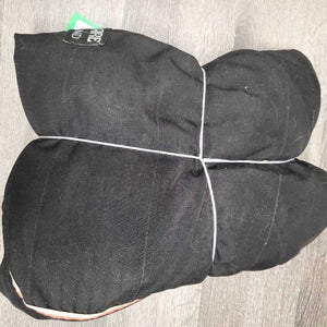 Cotton Sheet, tail *vgc, clean, mnr dirt, hair, faded, missing buckle, snags, rubs, folded wither foam
