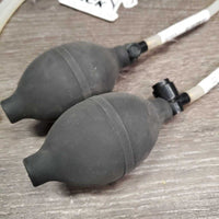 2 x's: Compression Boots, Liners, Pumps, Hoses, extra valves *vgc, clean, faded, mnr shavings, dirt/dust, WORK