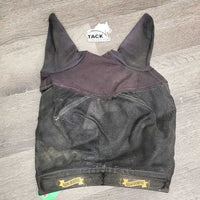 Hvy Mesh Fly Mask, ears *gc/fair, dirty, hair, pilly, hole/torn edge, marker, faded, snags, NO Nose