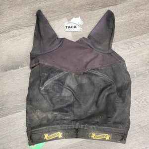 Hvy Mesh Fly Mask, ears *gc/fair, dirty, hair, pilly, hole/torn edge, marker, faded, snags, NO Nose
