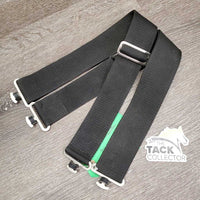 2 Adjustable Nylon Web Belly Blanket Straps. 2 T Ends *xc, mnr dirt
