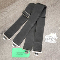 2 Adjustable Nylon Web Belly Blanket Straps. 2 T Ends *xc, mnr dirt
