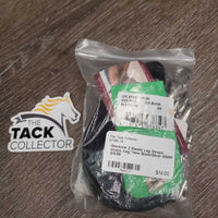 2 Elastic Leg Straps, snaps, bag *new
