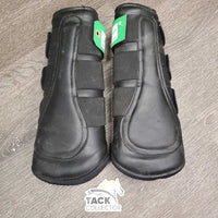 Pr Memory Foam Closed Hind Boots, velcro *gc, dirt, mnr hair
