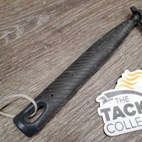 Riding Crop Whip, rubber handle & flapper *gc, mnr dirt, scuffs
