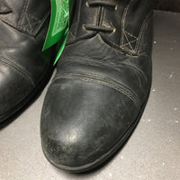 JUNIORS Field Boots, zips *gc/fair, dirt, scuffs, faded, rubs, unglued toes, stiff zippers
