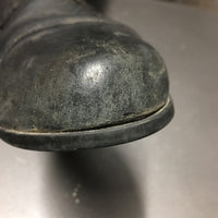 JUNIORS Field Boots, zips *gc/fair, dirt, scuffs, faded, rubs, unglued toes, stiff zippers