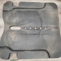 Neoprene Lined Felt Top Western Saddle Pad, Wither Relief *gc, dirty, clumpy, pills, rubs, mnr hair, stains, unglued edges
