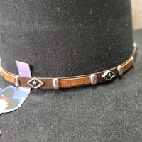 Black Rock 6X Felt Western Hat *like new
