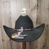 Black Rock 6X Felt Western Hat *like new

