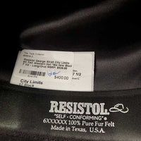 City Limits 6X Felt Western Hat *like new
