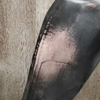 Pr Field Boots, Aftermarket Zips *gc,clean, v.rubbed, stains, mnr scratches & dings, older, short zips
