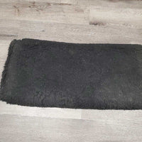 Fleece Western Saddle Pad *gc, hairy, clumpy, dirt, rubs, mnr compressed
