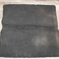 Fleece Western Saddle Pad *gc, hairy, clumpy, dirt, rubs, mnr compressed
