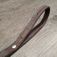 Thick Running Martingale *gc, NO stopper, older, dirty, stains, many xholes, curled end, Neck Strap: stretched & pulled stitching

