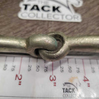 Med Hvy Eggbutt Bit *gc/fair, v.chewed, scrapes, scratches, loose joints, oxidized, stains
