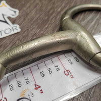 Med Hvy Eggbutt Bit *gc/fair, v.chewed, scrapes, scratches, loose joints, oxidized, stains

