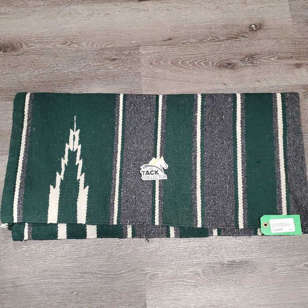 Western Saddle Blanket *vgc, clean, mnr hair, hay, snags, pills, faded, rubs