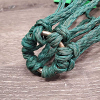Thick Nylon Hay Net *gc/fair, stains, discolored, rusty, snags/loose threads
