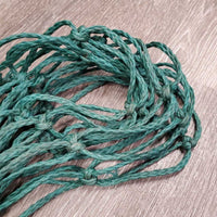 Thick Nylon Hay Net *gc/fair, stains, discolored, rusty, snags/loose threads
