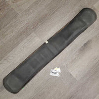 Nylon Web Neoprene Velcro Liner Cinch, 2x D Rings *gc/fair, rusty, dirty, hair, curled/folded edges, hard/lumpy lining
