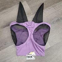 Lycra Bug Eye Fly Mask, ears *vgc, mnr threads, stains

