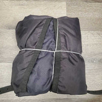 Rain Sheet, 2 legs *gc, older, 0 wpf, rubs, faded, scrapes mnr dirt, mnr tear