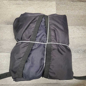 Rain Sheet, 2 legs *gc, older, 0 wpf, rubs, faded, scrapes mnr dirt, mnr tear